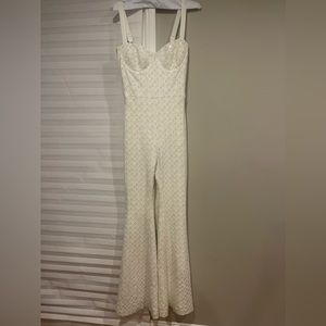 COPY - Nadine Merabi White Jumpsuit Size XS